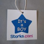 It's A BOY Tag