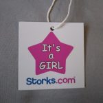 It's A GIRL Tag