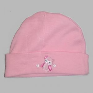 Pink Owl Pink Girls Cap