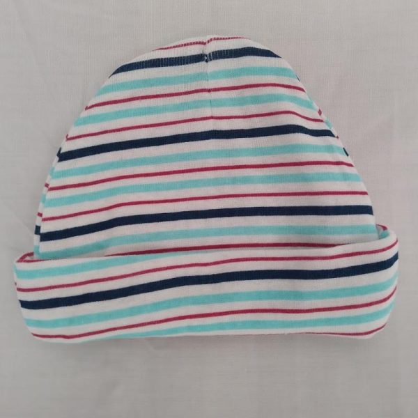 Multi Striped Boys Cap