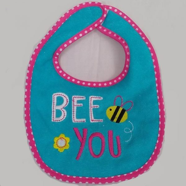 Bee You Terry Cloth Bib